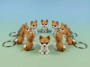 Shiba inu keychain