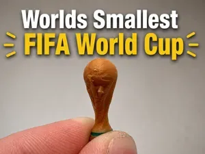 Worlds Smallest FIFA World Cup