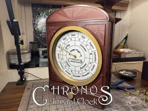 CHRONOS Annual Clock - IoT Circular Calendar