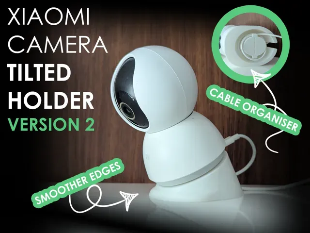 Xiaomi Camera Tilted Holder/Mount Cable Organiser