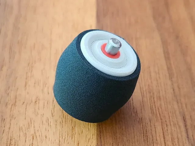 Rubber caster wheel for Roborock, Dreame & Roomba