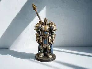Paladin – World of Warcraft 3D Printable Miniature