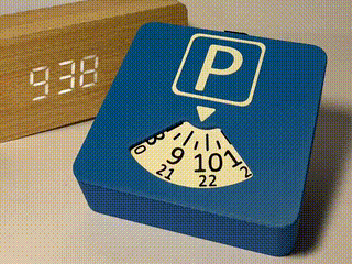 Automatic Parking Disc/Clock