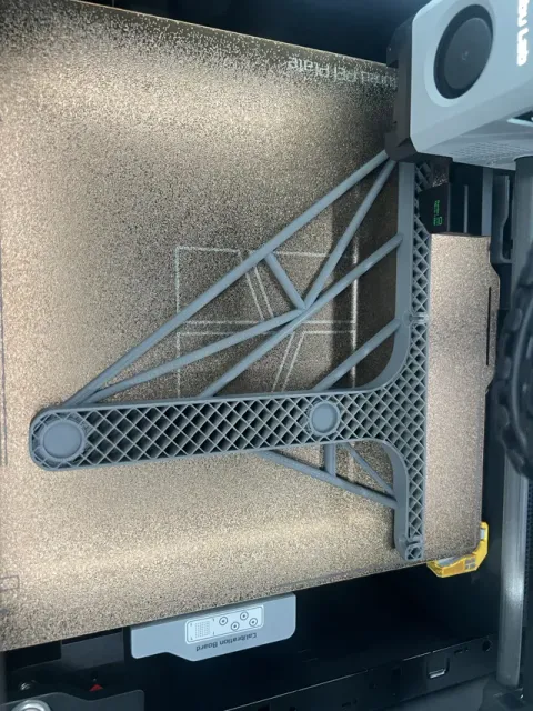 Designer Filament Spool Shelf Bracket (for >16kg) — Image 4 of 11