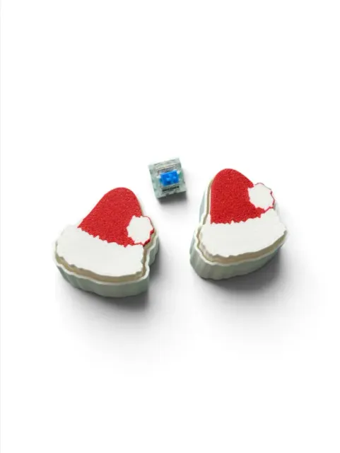 Santa Hat Fidget Clicker + Keychain — Image 9 of 9
