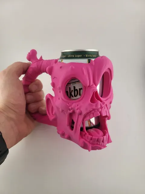 Skull Can Holder Handle Style Drink Grip holder — Фото 4 из 15