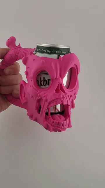 Skull Can Holder Handle Style Drink Grip holder — Фото 2 из 15