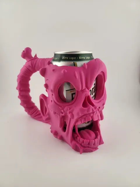 Skull Can Holder Handle Style Drink Grip holder — Фото 5 из 15