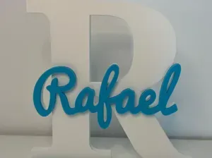 3D Name Sign - Rafael