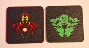 Iron Man & Hulk Coasters