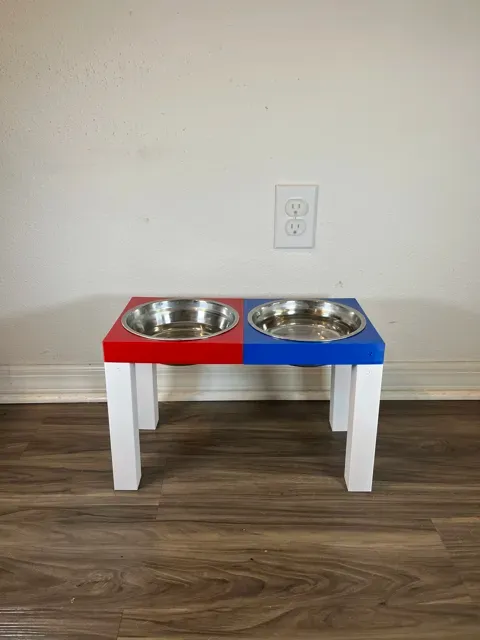 Raised Pet Bowl Food Water Holder Stand Elevated — Фото 2 из 10
