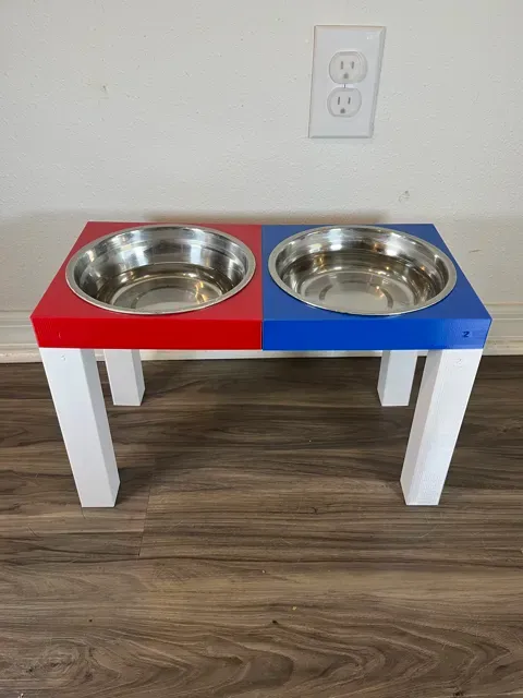 Raised Pet Bowl Food Water Holder Stand Elevated — Фото 4 из 10