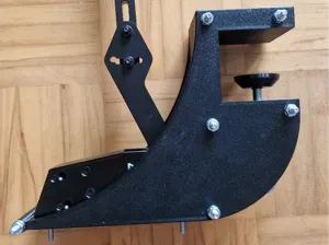 Table mount for MOZA HBP Handbrake