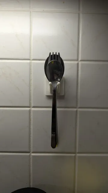 Minimal Spoon Holder Wall Mount Universal and IKEA — Image 15 of 16