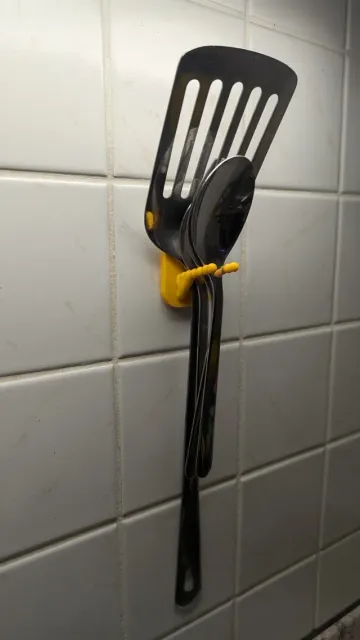 Minimal Spoon Holder Wall Mount Universal and IKEA — Image 4 of 16