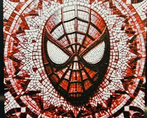 Spiderman Mosaico (HueForge)