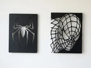 Decoración panel mural de Spiderman/Spider-Man
