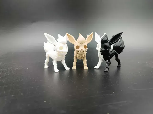 Flareon Skeleton Pokemon Kawaii - Anime - Toy