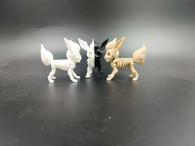Flareon Skeleton Pokemon Kawaii - Anime - Toy — Фото 3 из 6