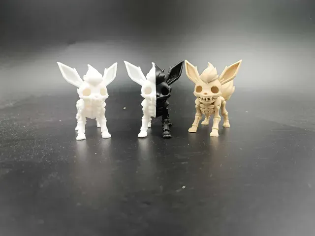 Flareon Skeleton Pokemon Kawaii - Anime - Toy — Фото 2 из 6