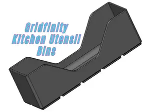 Gridfinity Kitchen Utensil Bins
