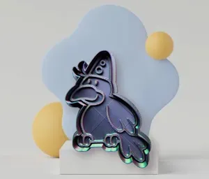 Bumba Kiwi Bird Cookie Cutter Stamp