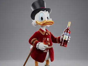 Zio Paperone - Scrooge - Mcduck con calice 