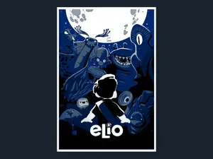 Elio (Movie Poster - HueForge)
