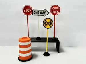 Toy road signs