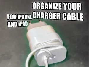 iPhone charger cable organizer