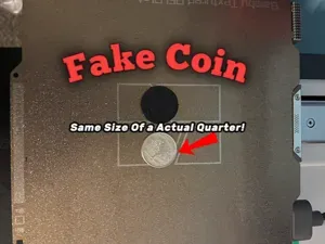 Quarter Coin for Vending/Gumball Machines