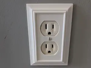 Decorative Single Outlet Cover Plate