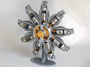9 Cylinder Radial Engine