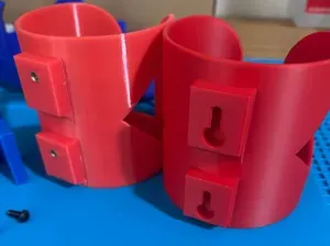 M4 Heat Set Cupholder for Dugout Organizer (Remix)
