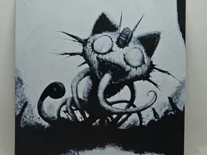 Creepy Pokemon Series - Meowth (Hueforge)