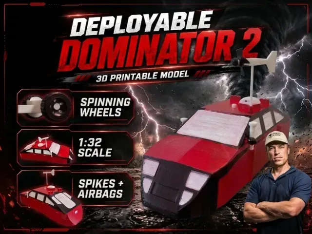 DEPLOYABLE DOMINATOR 2 | 1:32 SCALE