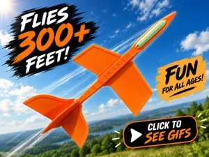 Jet Dart - Launches 300+ feet - Insane Flight