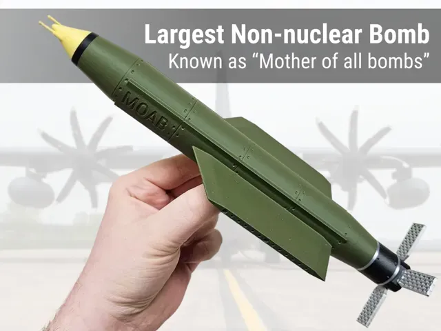 MOAB | World's Largest Non-Nuclear Bomb | Replica