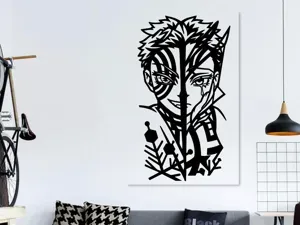 Demon Slayer - Kimetsu no yaiba - Akaza 2d wallart