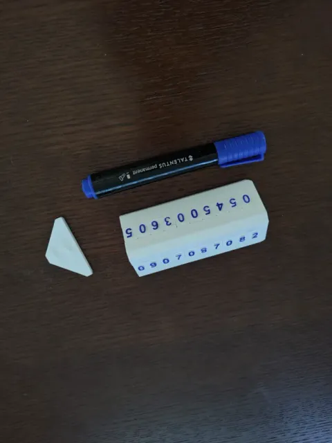 car phone number holder — Image 4 of 4