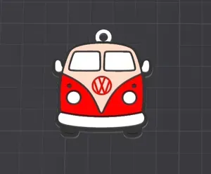 vw camper keychain/necklace charm(free commercial)