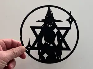 Wall decor Halloween Witch