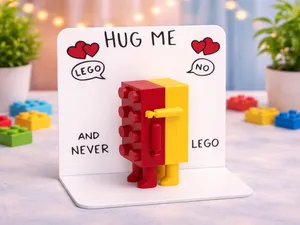 Cute Brick Couple
