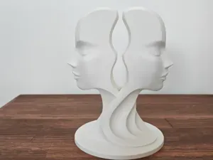 Flow On Mind – DualFace Silence Sculpture