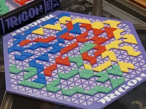 TRIGON BOARD GAME - Bookcase Edition