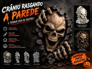 THE WALL BREAKER – Halloween Skull