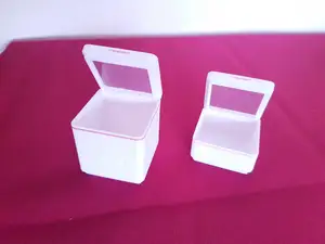 Gridfinity Bin with Transparent Lid, 1x1, 3U - 6U