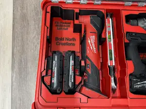 Milwaukee Packout M18 Multitool and Battery