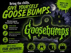Goosebumps Keychain