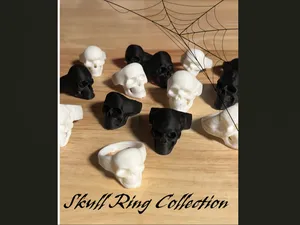 Skull Ring Collection